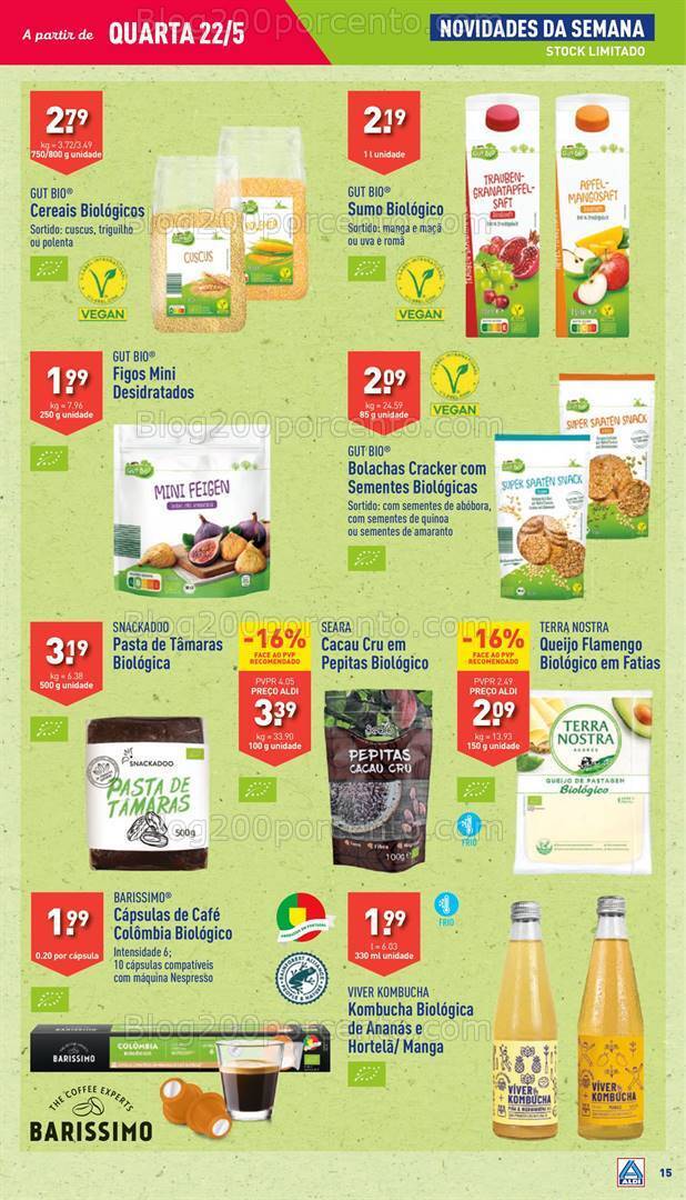 Antevisão Folheto ALDI Promoções de 22 a 28 maio