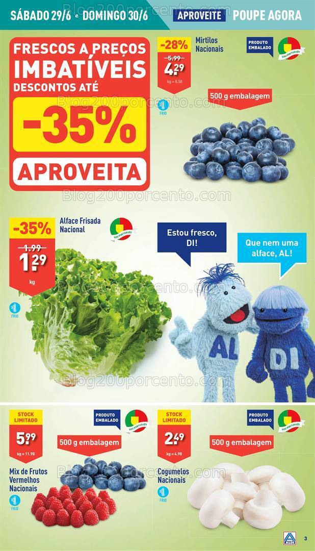 Antevisão Folheto ALDI Promoções de 26 junho a 2 julho