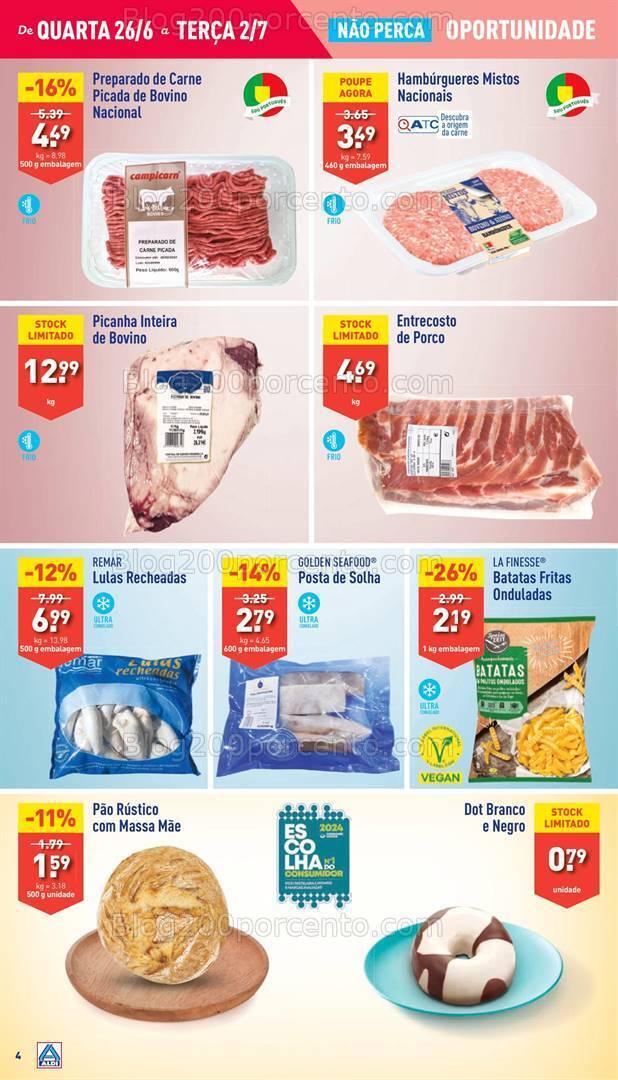 Antevisão Folheto ALDI Promoções de 26 junho a 2 julho