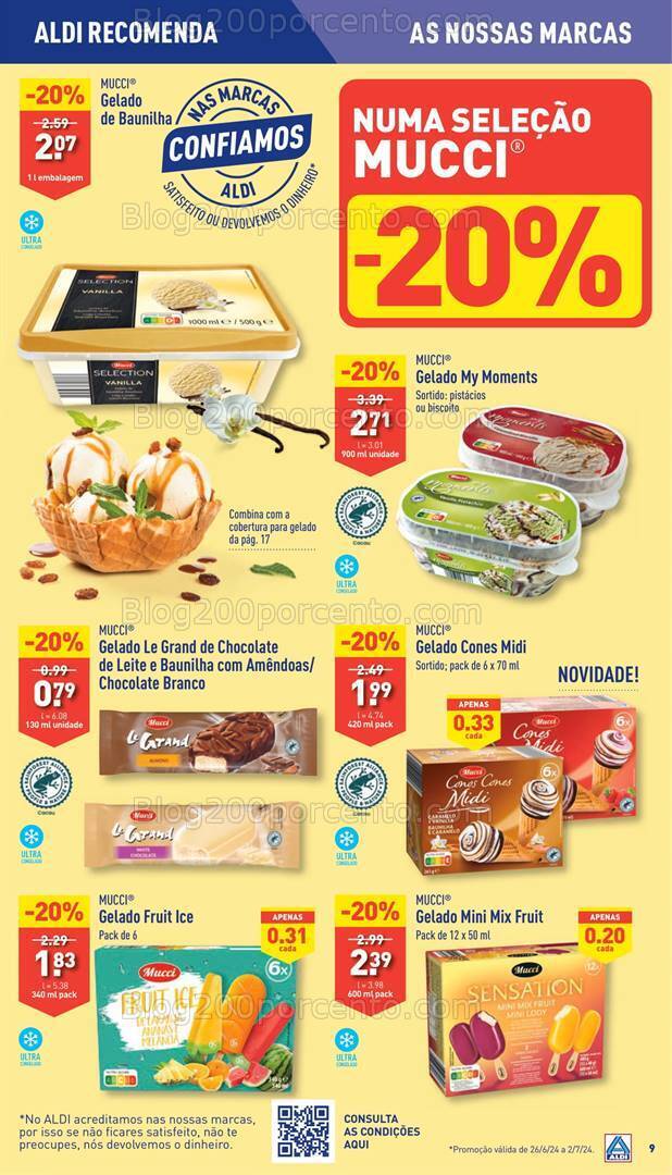 Antevisão Folheto ALDI Promoções de 26 junho a 2 julho