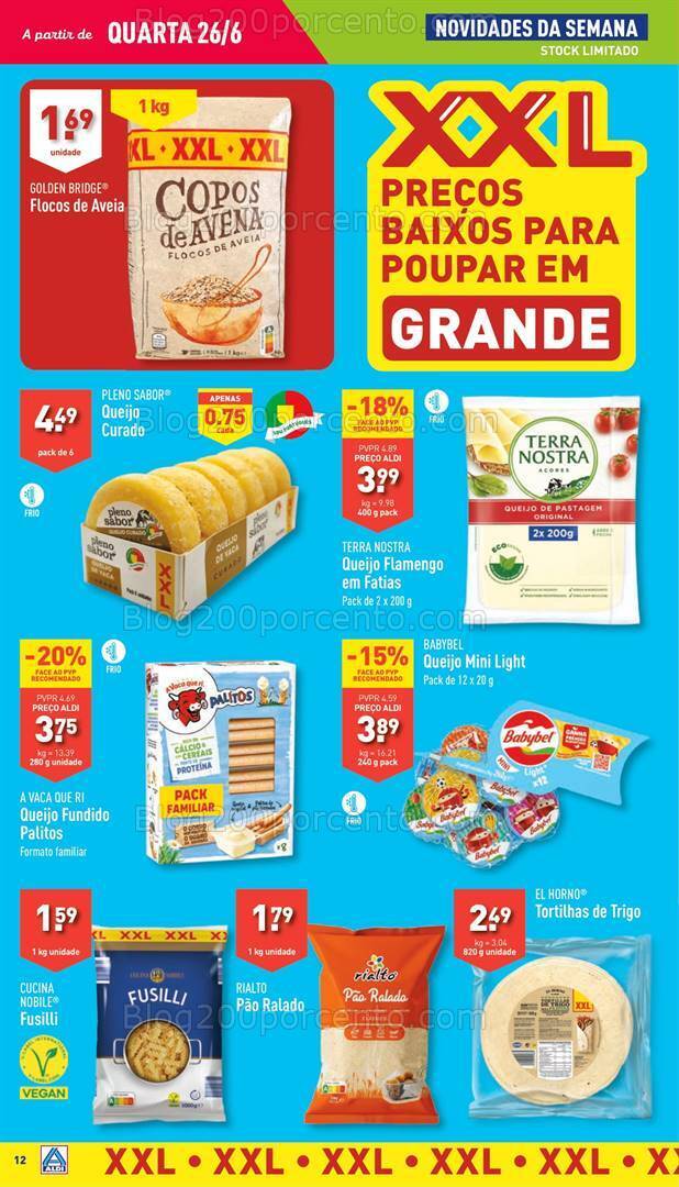 Antevisão Folheto ALDI Promoções de 26 junho a 2 julho