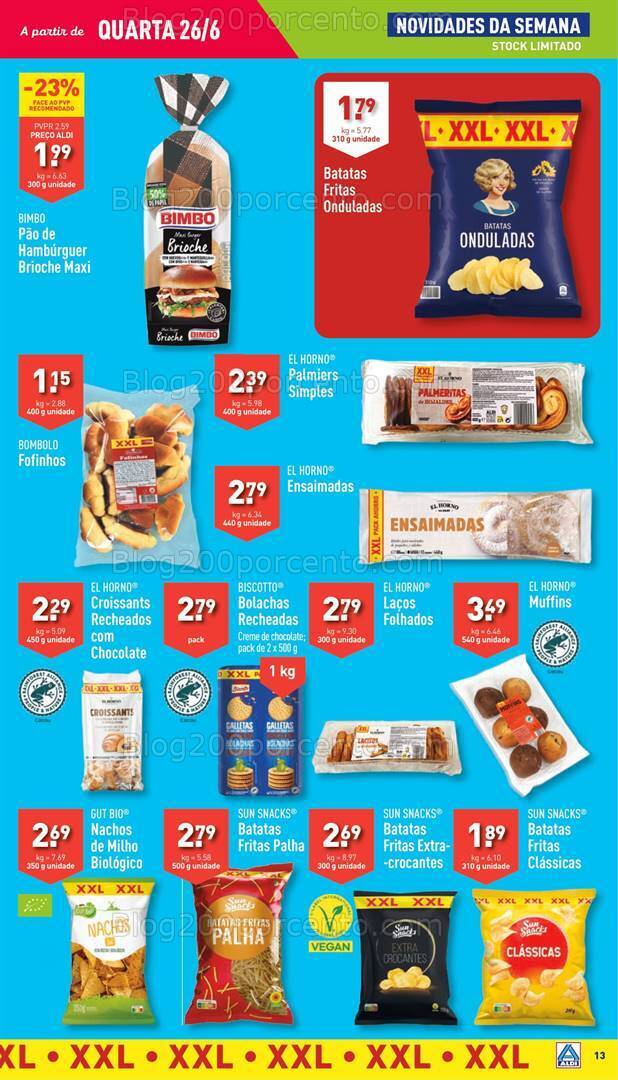 Antevisão Folheto ALDI Promoções de 26 junho a 2 julho