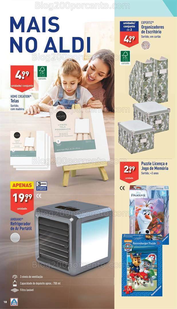 Antevisão Folheto ALDI Bazar Promoções a partir de 26 junho
