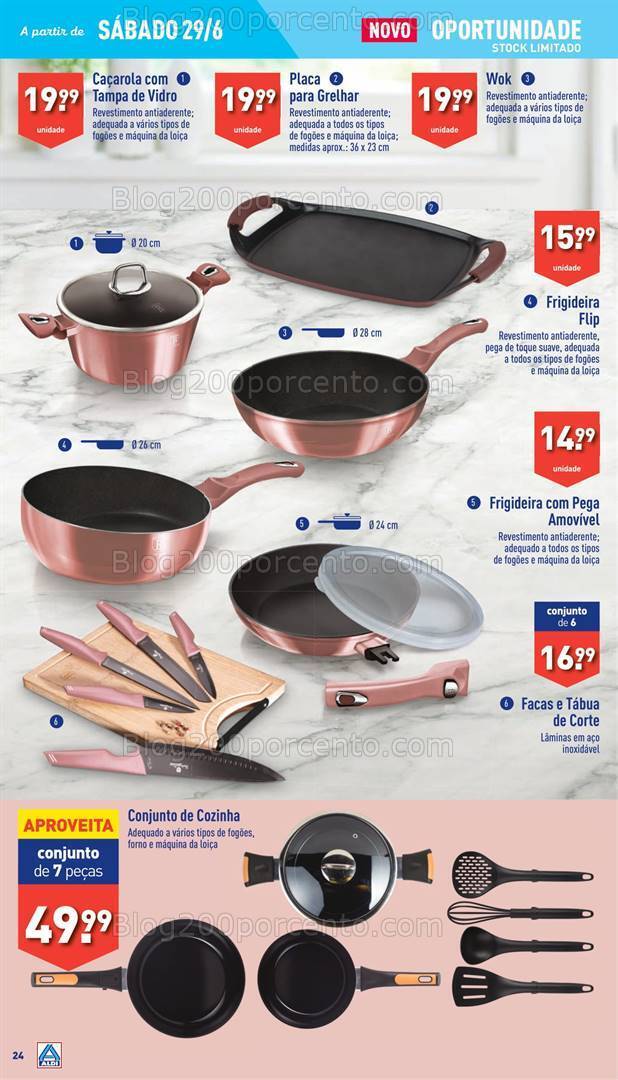 Antevisão Folheto ALDI Bazar Promoções de 26 junho a 2 julho