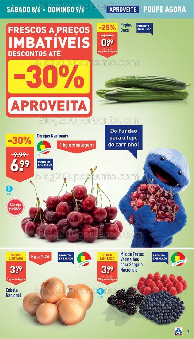 Antevisão Folheto ALDI Promoções de 5 a 11 junho