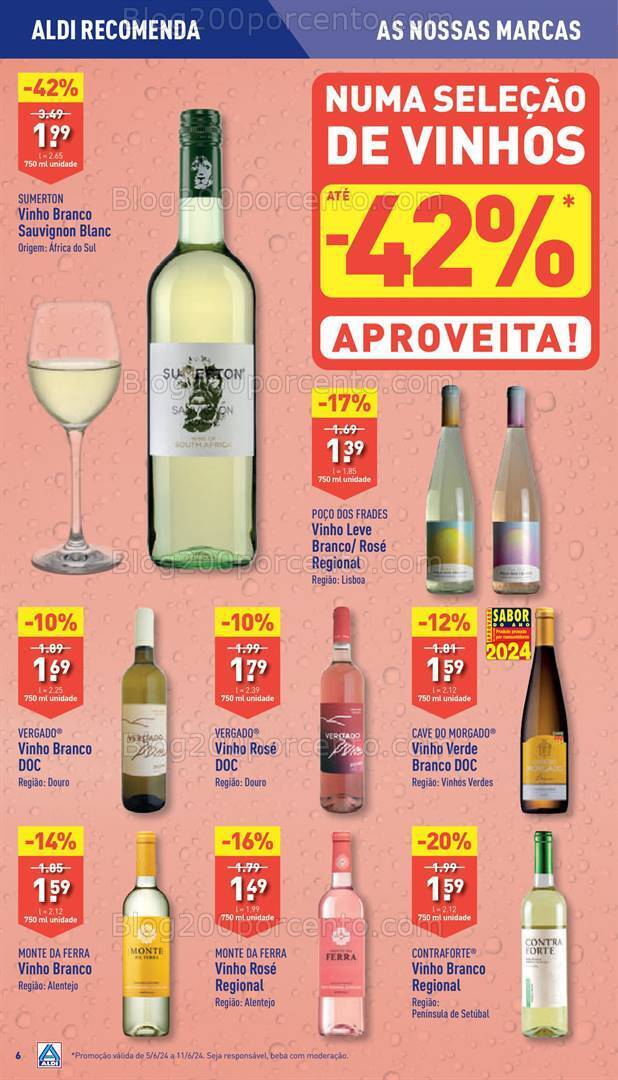 Antevisão Folheto ALDI Promoções de 5 a 11 junho