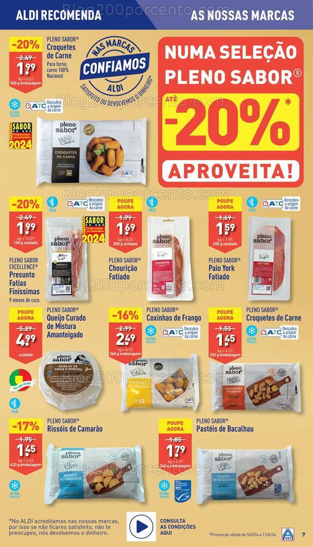 Antevisão Folheto ALDI Promoções de 5 a 11 junho