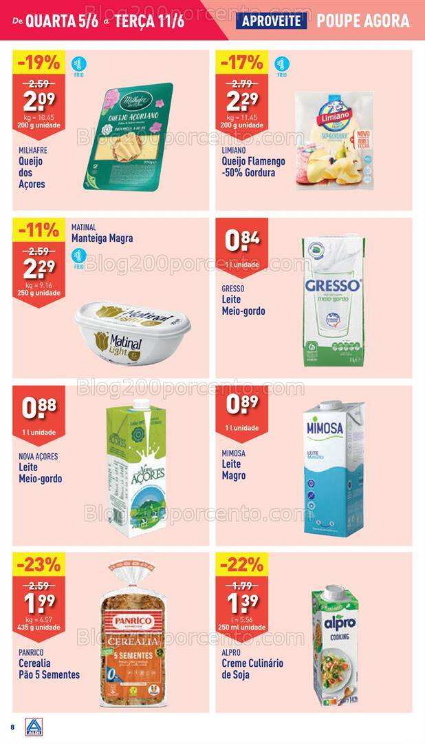 Antevisão Folheto ALDI Promoções de 5 a 11 junho