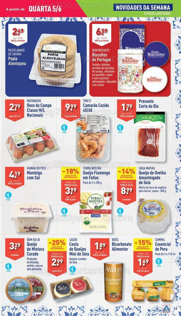Antevisão Folheto ALDI Promoções de 5 a 11 junho