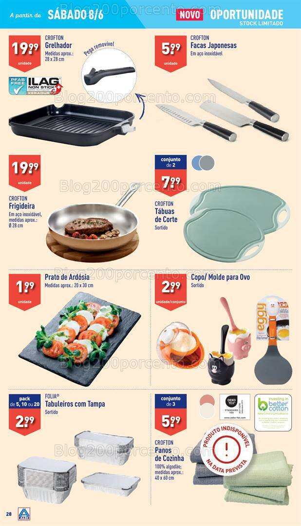 Antevisão Folheto ALDI Bazar Promoções de 5 a 11 junho