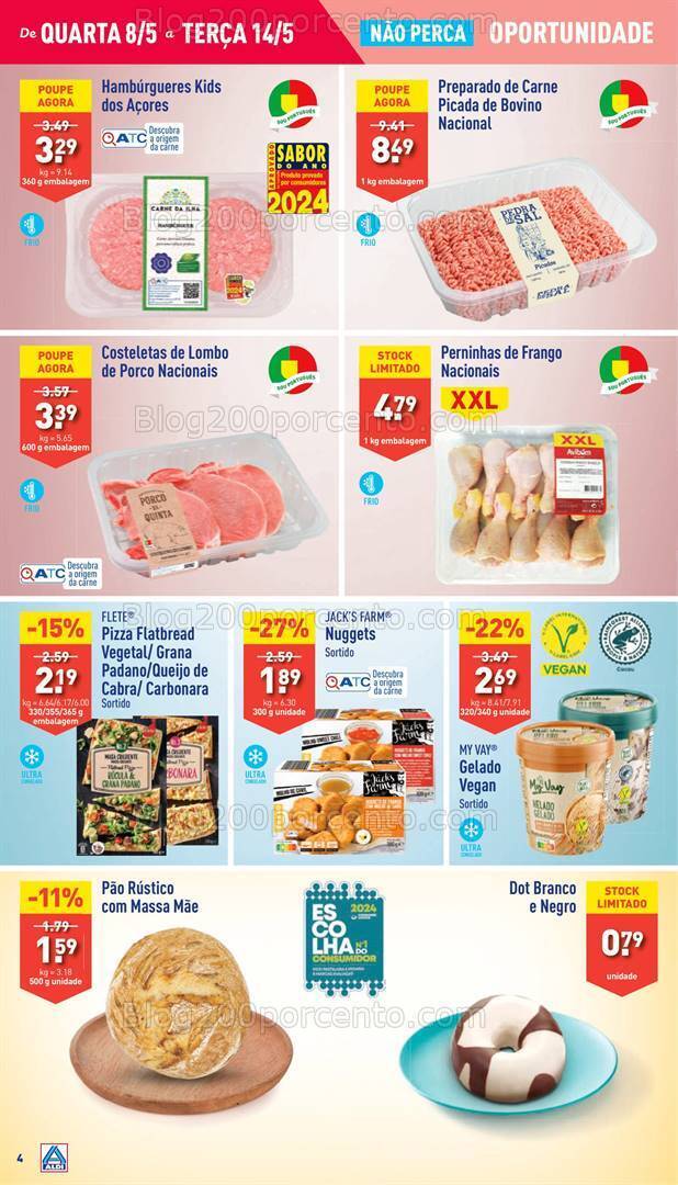 Antevisão Folheto ALDI Promoções de 8 a 14 maio
