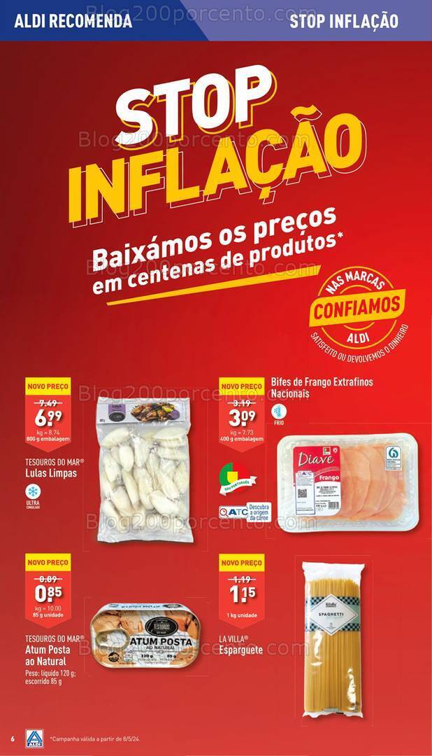 Antevisão Folheto ALDI Promoções de 8 a 14 maio