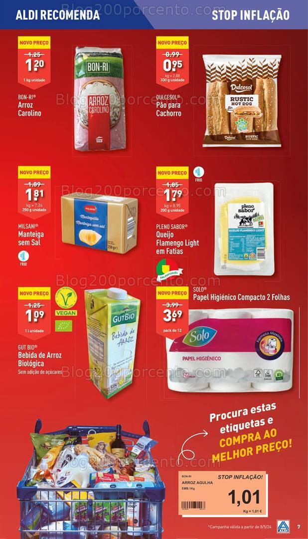 Antevisão Folheto ALDI Promoções de 8 a 14 maio