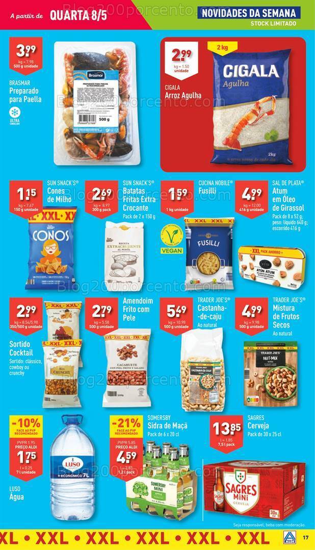 Antevisão Folheto ALDI Promoções de 8 a 14 maio