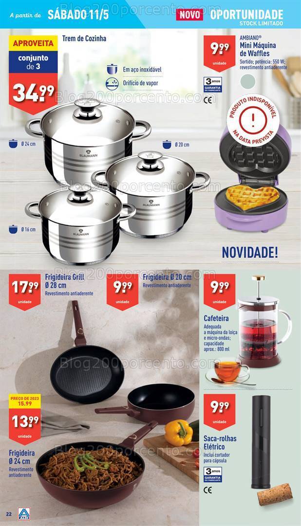 Antevisão Folheto ALDI Promoções de 8 a 14 maio