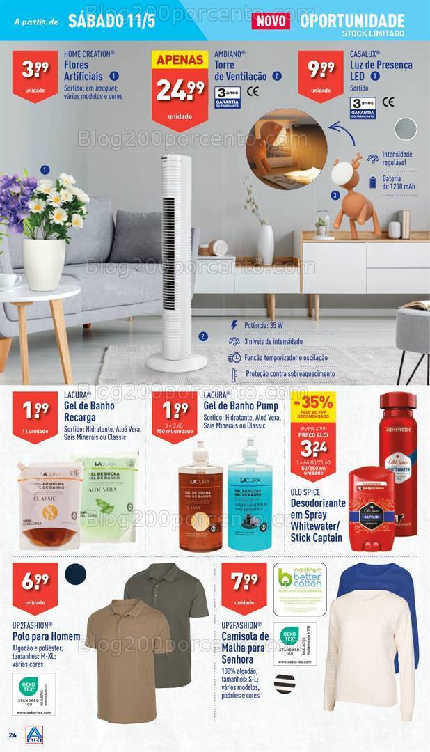Antevisão Folheto ALDI Promoções de 8 a 14 maio