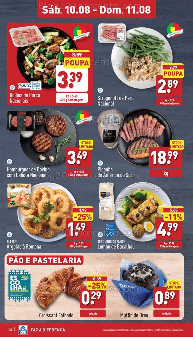 Antevisão Folheto ALDI Promoções de 7 a 13 agosto