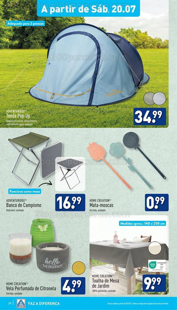 Antevisão Folheto ALDI Promoções de 17 a 23 julho