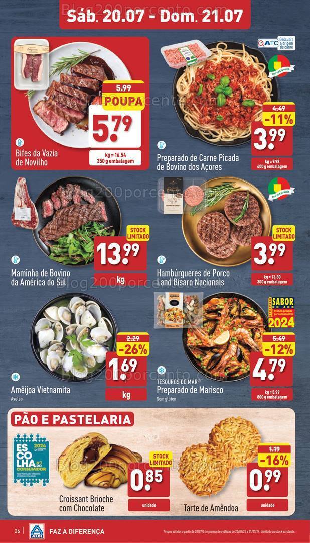 Antevisão Folheto ALDI Promoções de 17 a 23 julho
