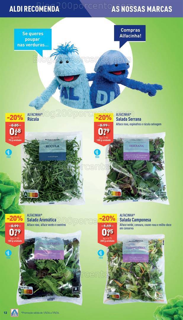Antevisão Folheto ALDI Promoções de 1 a 7 maio
