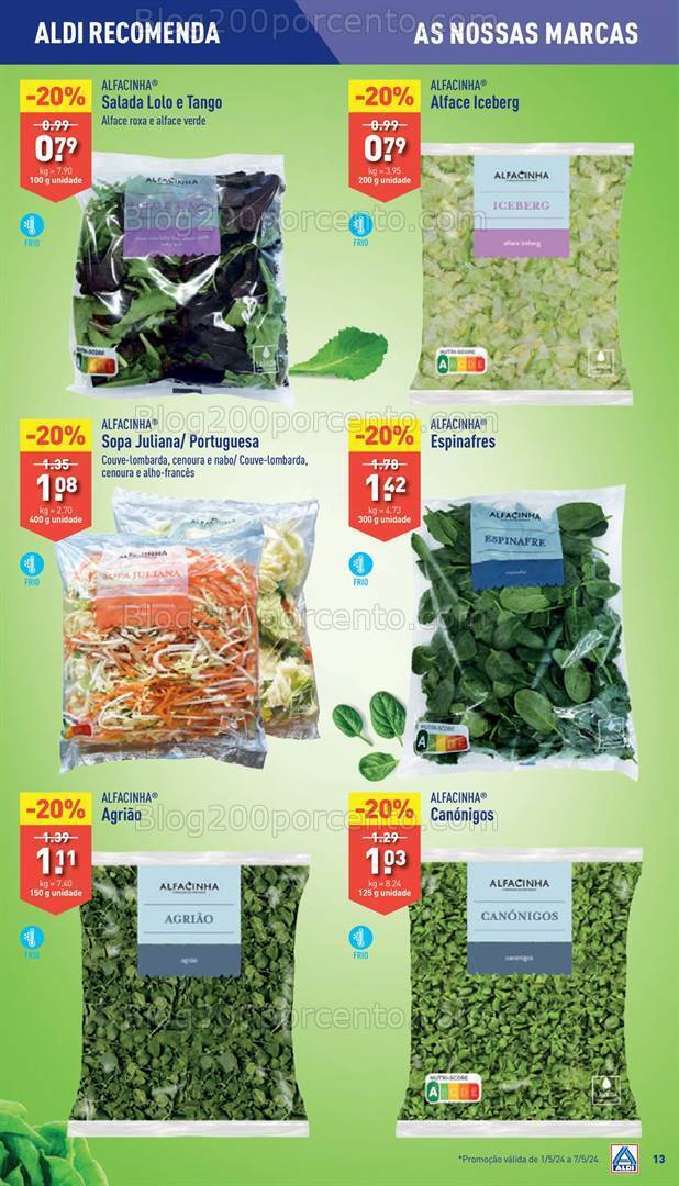 Antevisão Folheto ALDI Promoções de 1 a 7 maio