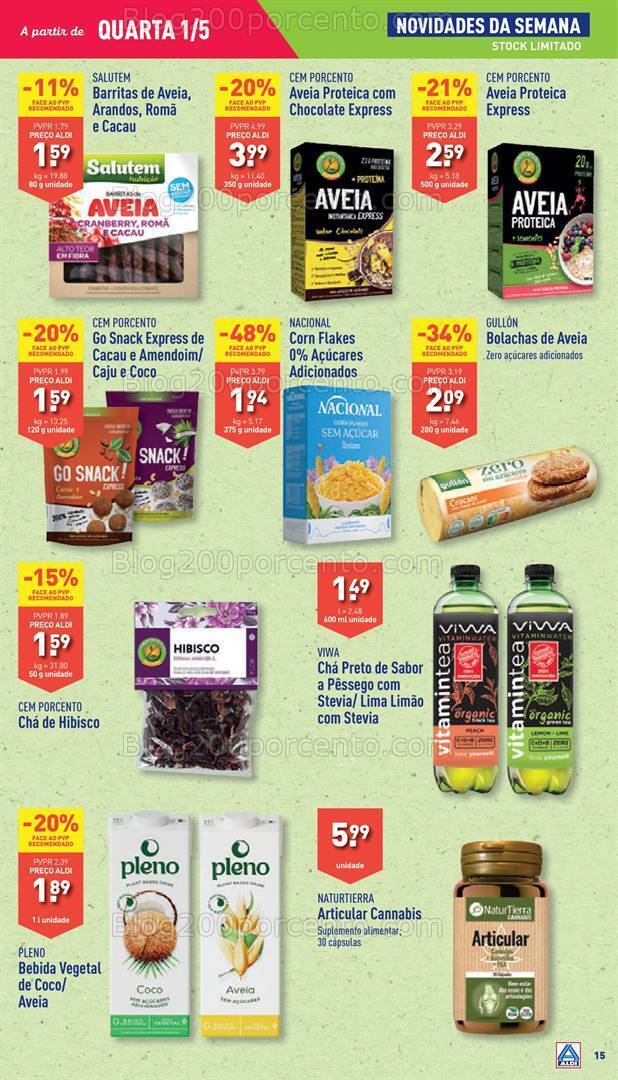 Antevisão Folheto ALDI Promoções de 1 a 7 maio