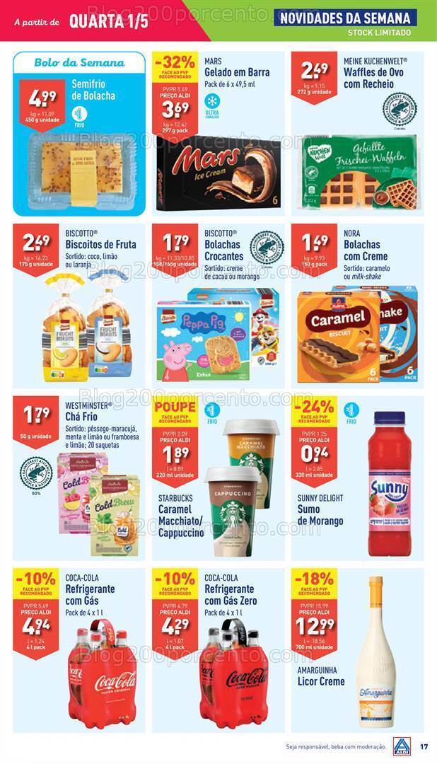 Antevisão Folheto ALDI Promoções de 1 a 7 maio