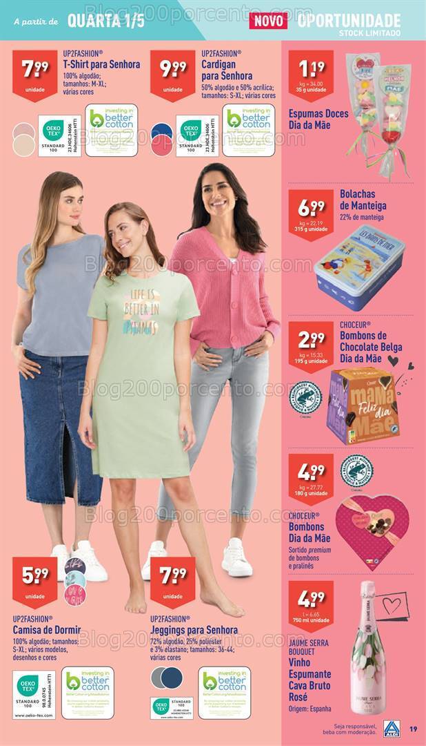 Antevisão Folheto ALDI Bazar Promoções a partir de 1 maio