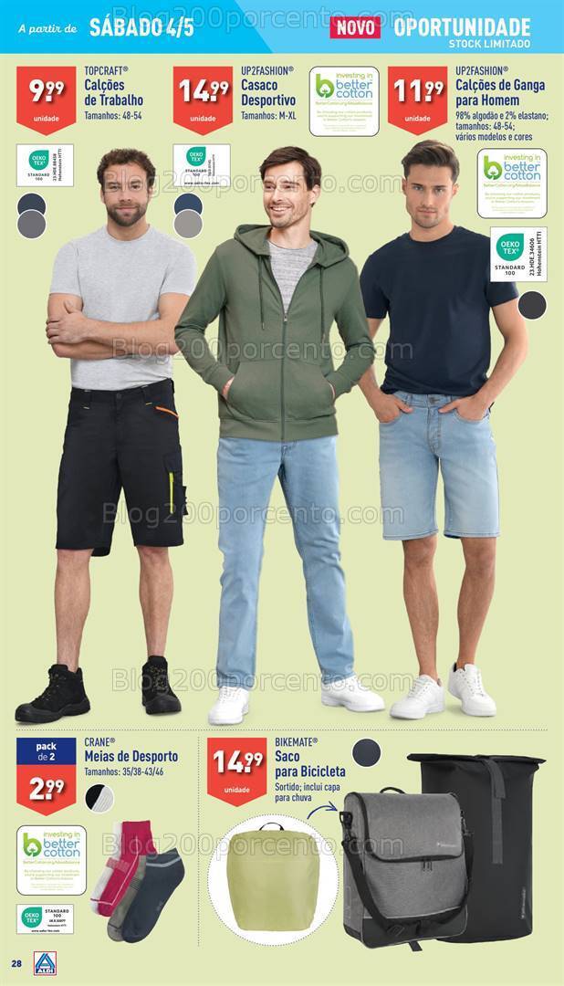 Antevisão Folheto ALDI Bazar Promoções a partir de 4 maio