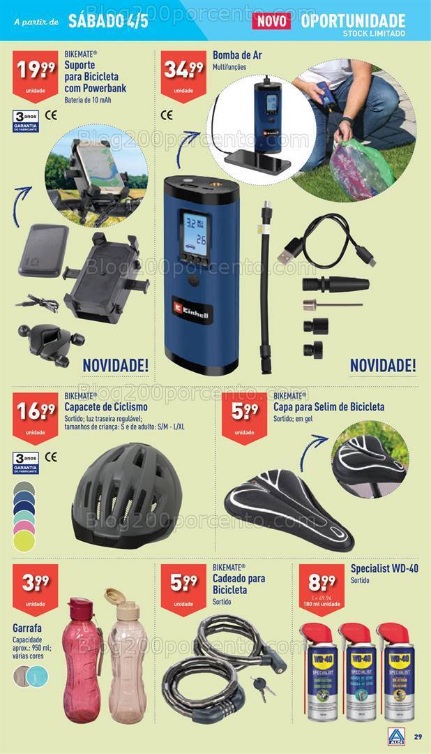 Antevisão Folheto ALDI Bazar Promoções a partir de 4 maio