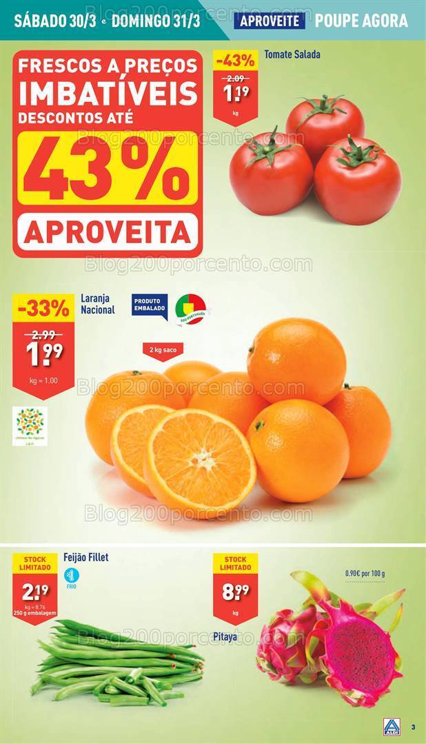 Antevisão Folheto ALDI Promoções de 27 março a 2 abril