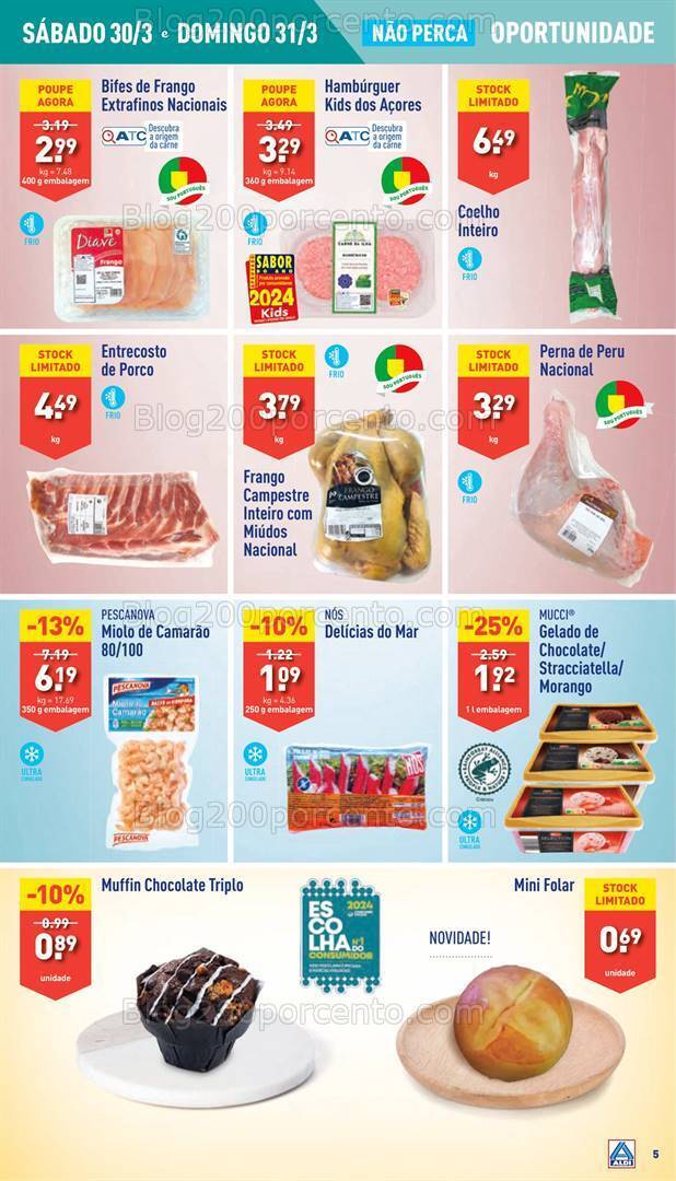 Antevisão Folheto ALDI Promoções de 27 março a 2 abril