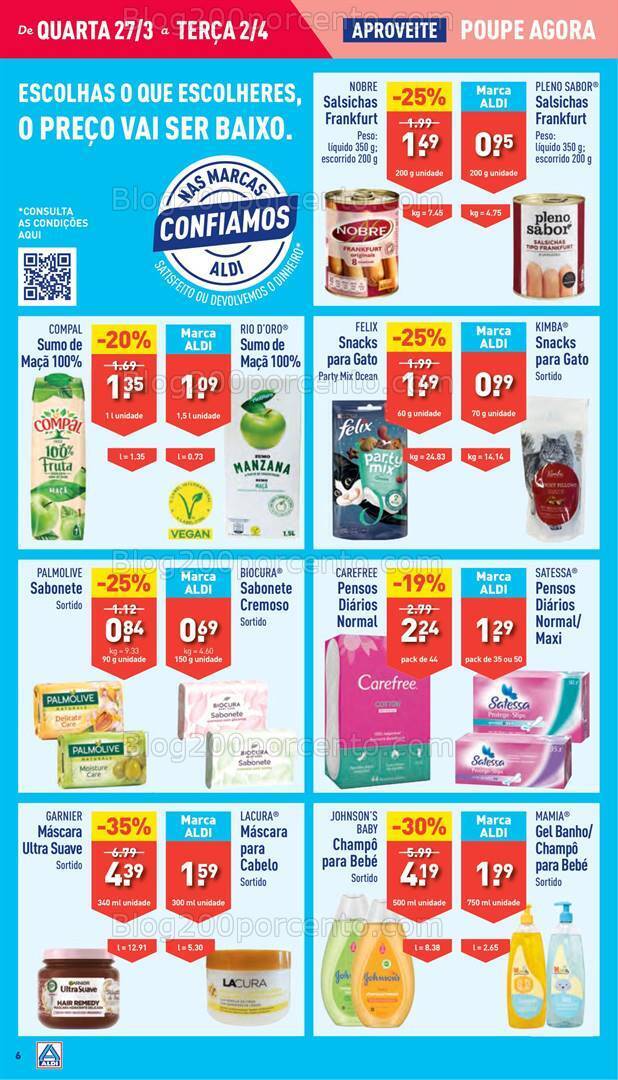 Antevisão Folheto ALDI Promoções de 27 março a 2 abril
