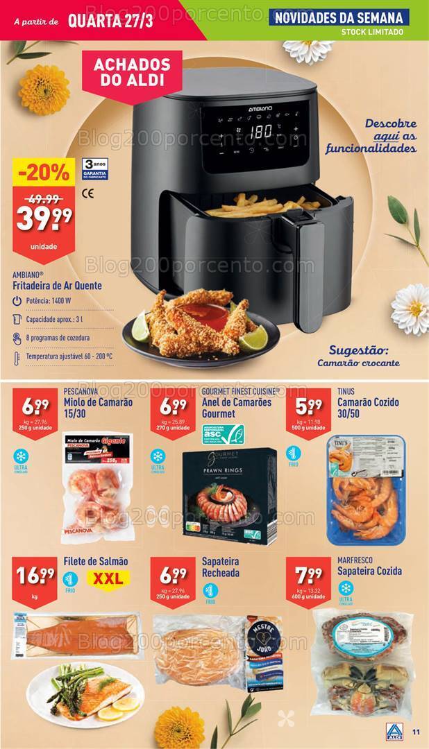 Antevisão Folheto ALDI Promoções de 27 março a 2 abril