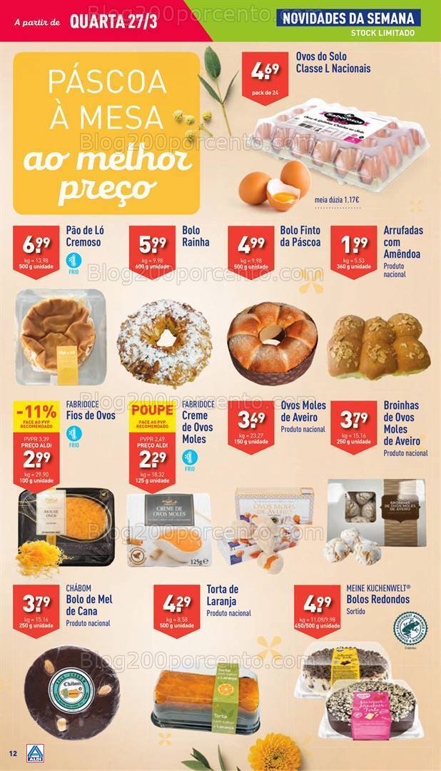 Antevisão Folheto ALDI Promoções de 27 março a 2 abril