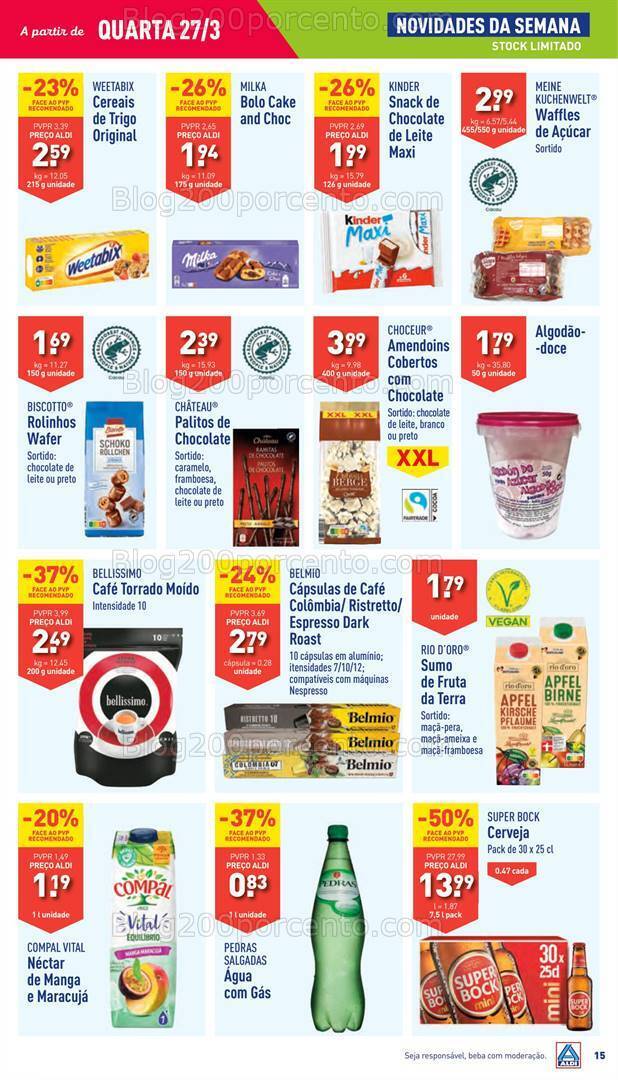 Antevisão Folheto ALDI Promoções de 27 março a 2 abril