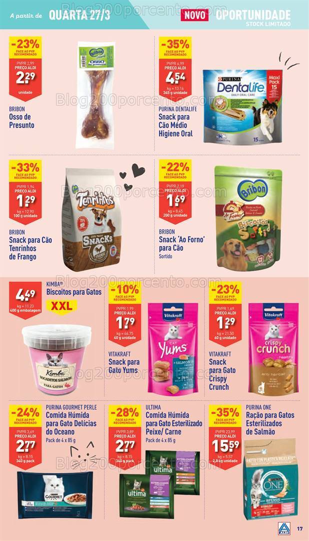Antevisão Folheto ALDI Promoções de 27 março a 2 abril