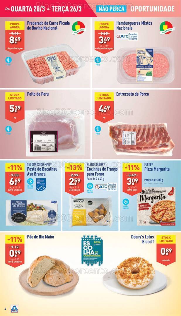 Antevisão Folheto ALDI Promoções de 20 a 26 março