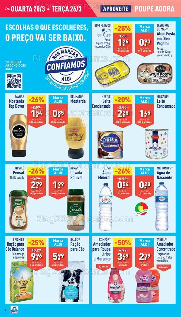 Antevisão Folheto ALDI Promoções de 20 a 26 março
