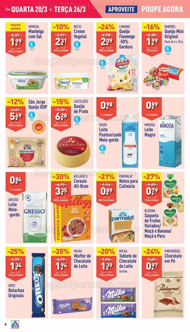 Antevisão Folheto ALDI Promoções de 20 a 26 março