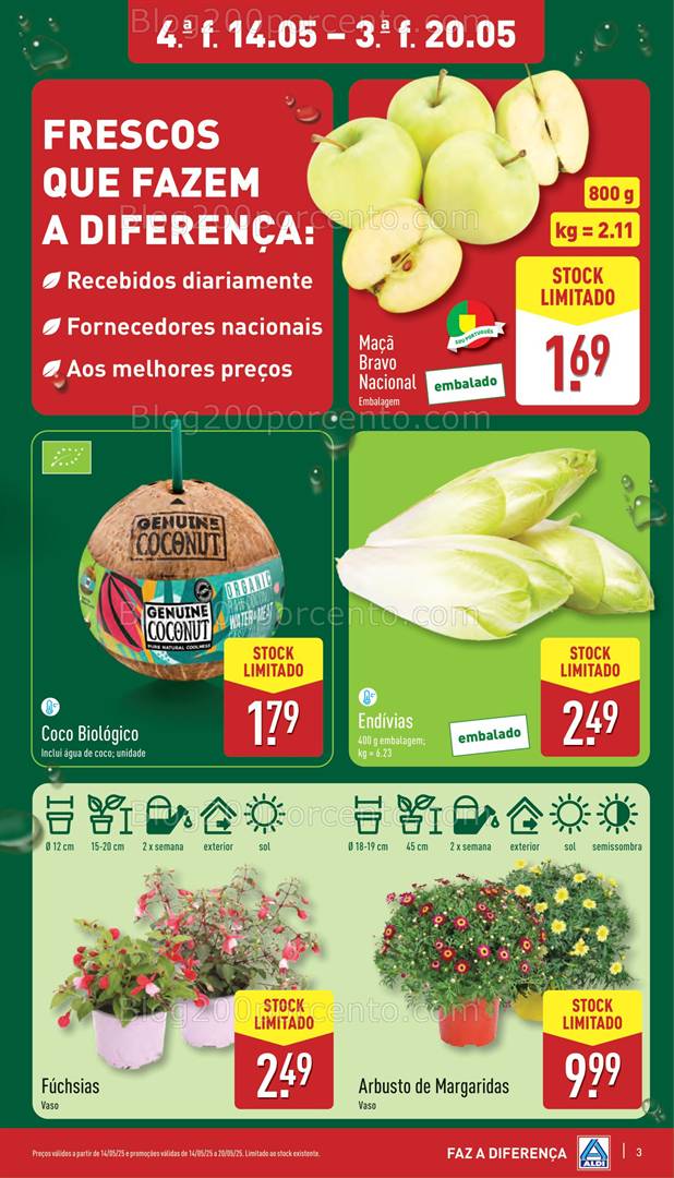Antevisão Folheto ALDI Promoções de 14 a 20 maio all