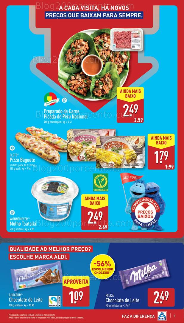 Antevisão Folheto ALDI Promoções de 14 a 20 maio all