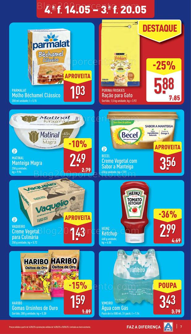 Antevisão Folheto ALDI Promoções de 14 a 20 maio all