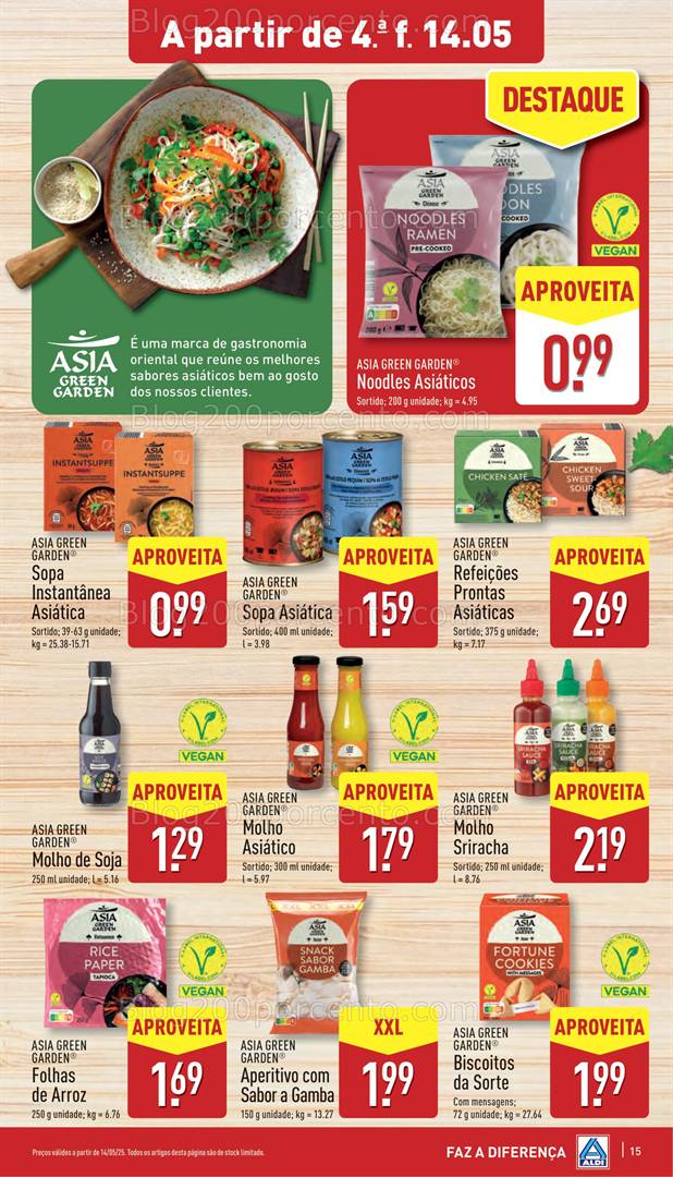 Antevisão Folheto ALDI Promoções de 14 a 20 maio all