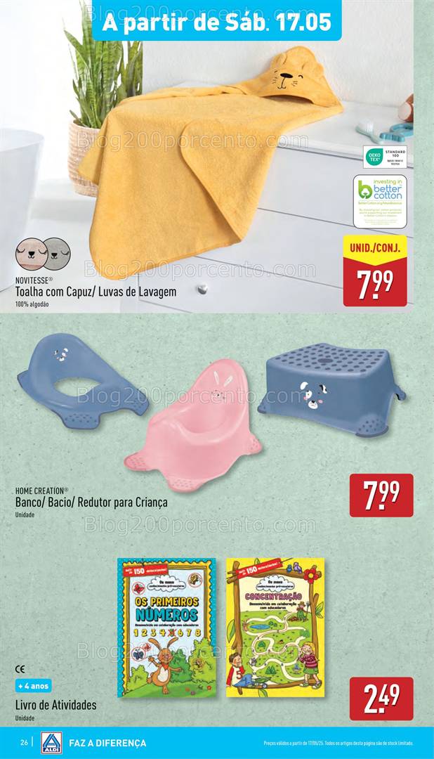 Antevisão Folheto ALDI Promoções de 14 a 20 maio all
