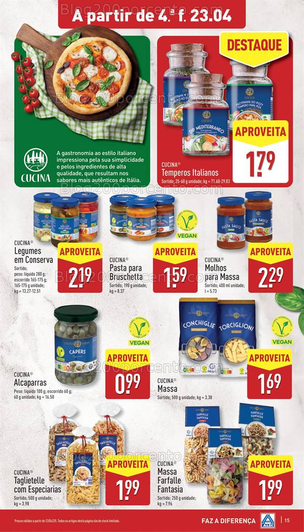 Antevisão Folheto ALDI Promoções de 23 a 29 Abril - Edição Digital
