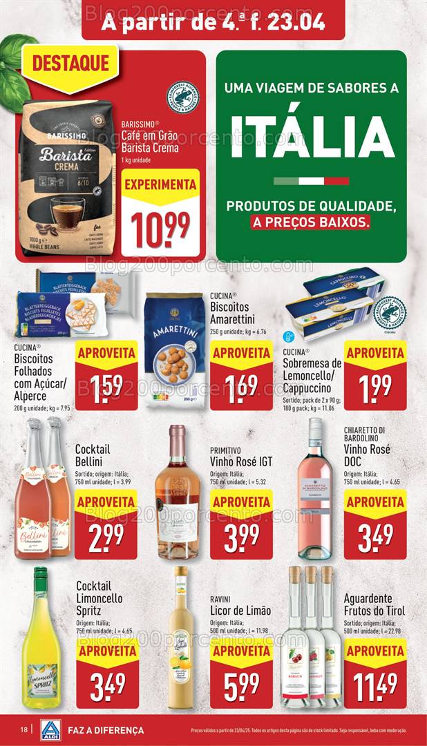 Antevisão Folheto ALDI Promoções de 23 a 29 Abril - Edição Digital