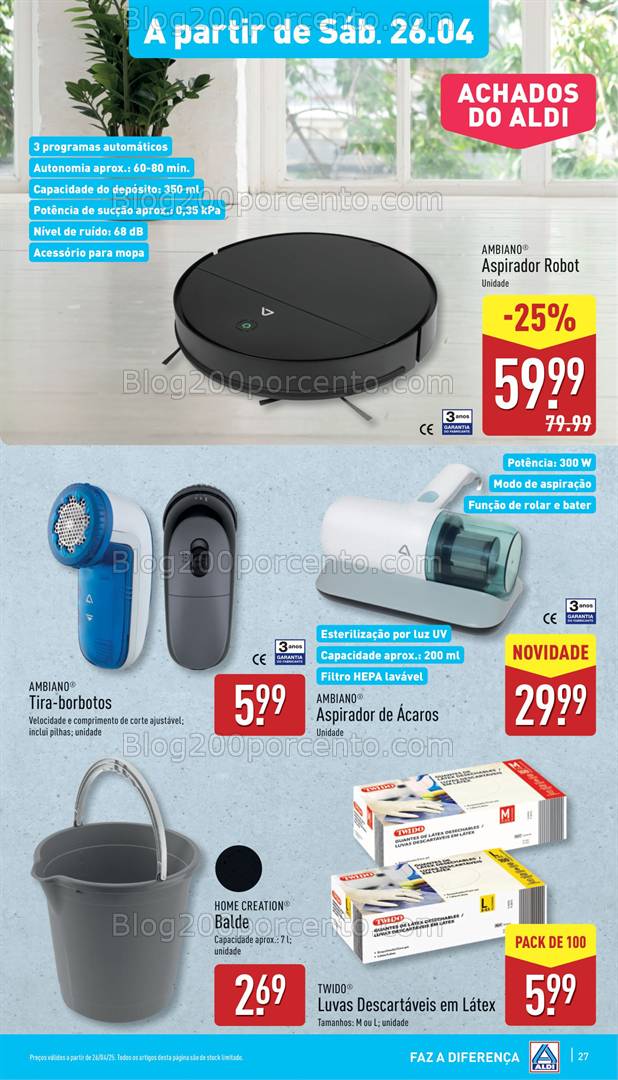 Antevisão Folheto ALDI Promoções de 23 a 29 Abril - Edição Digital