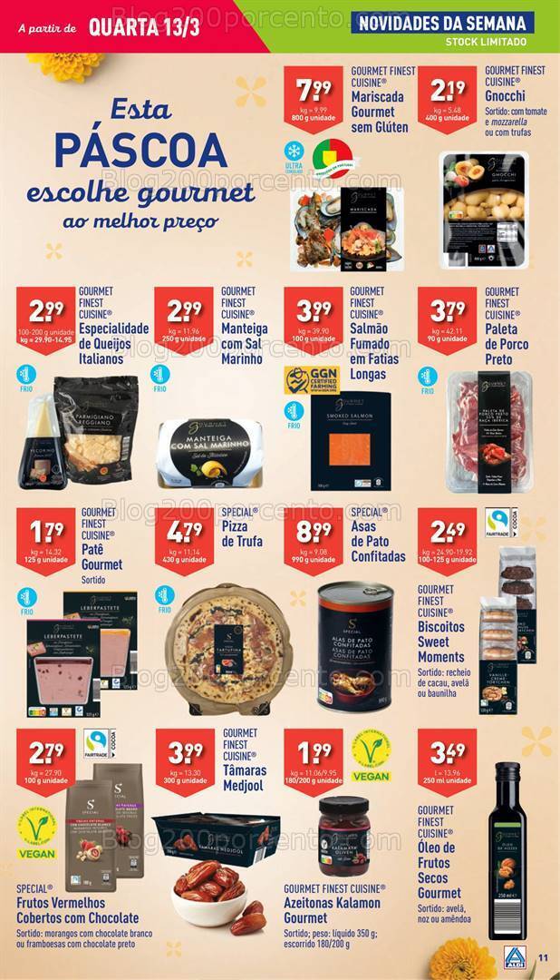 Antevisão Folheto ALDI Promoções de 13 a 19 março