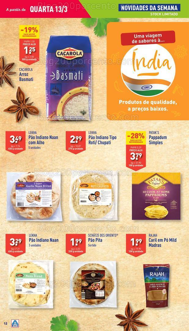 Antevisão Folheto ALDI Promoções de 13 a 19 março